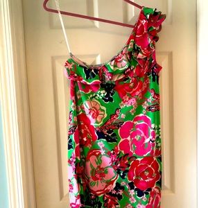 Lily Pulitzer off the shoulder Dress M